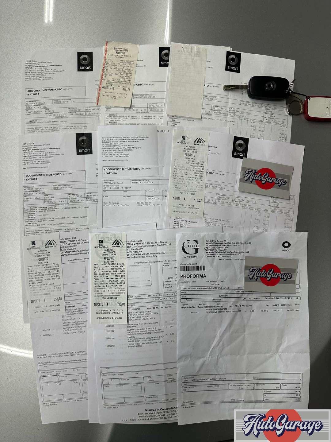 smart forTwo  Fortwo Cabrio 1.0 Passion 71cv twinamic